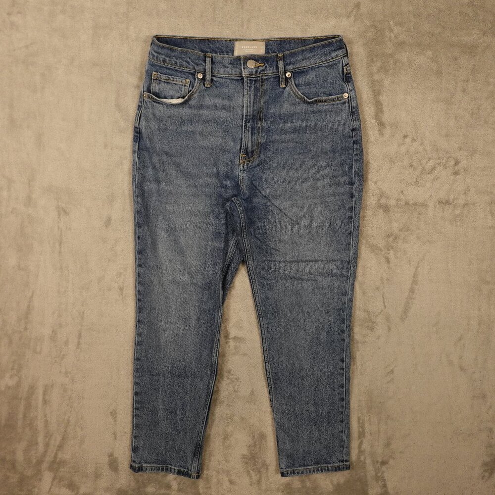 Everlane The Original Cheeky Jean Women’s Size 29 Crop Organic Cotton Blue